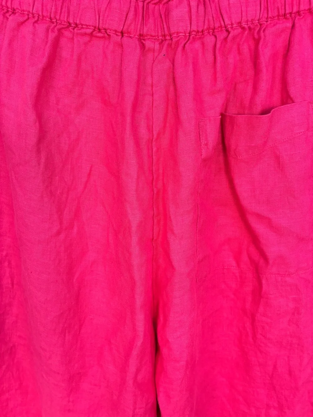 J.Crew 100% Linen Wide Leg Pull On Pants - Picture 3 of 11